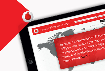 Vodafone Interactive Map