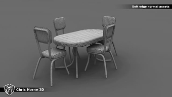 Soft edge normals