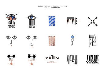 Personal Exploration of Typelettering and Illustrations
