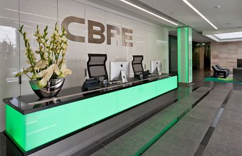 CBRE Interior Branding