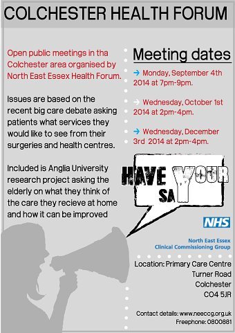 My Poster design for the NHS