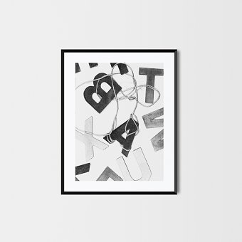 From „A” to „B” / personal project, xerography