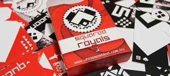 Squared Royals Playing Cards