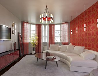 Interior design appartment in Kyiv