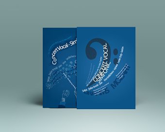 Poster design for Symphonic concert