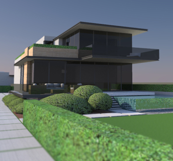 3D massing for architectural firm