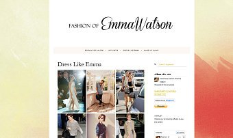 Fashion of Emma Watson