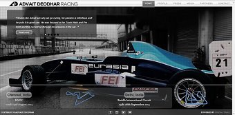 Advait Deodhar Racing Website