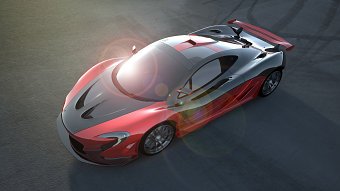McLaren P1 render