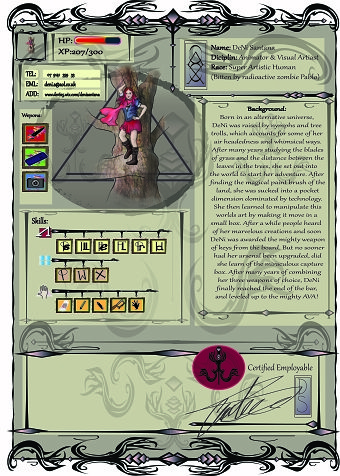 Creative Curriculum Vitae