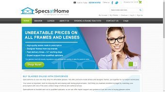 Specsathome website
