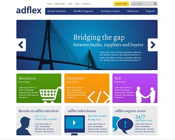 Website design for Adflex