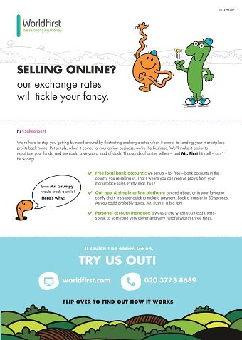Direct mail - World First