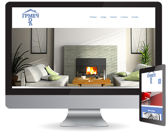 Web design for Grmeč moć