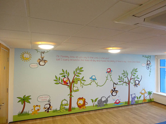 The King's Church Mid-Sussex: Nursery graphics