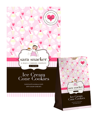 Sara Snacker Packaging Design