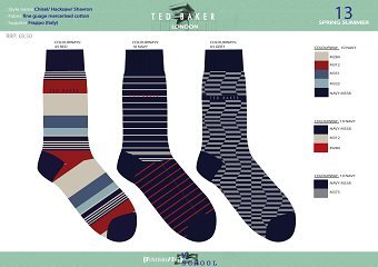S/S13 TED BAKER SOCKS .P2