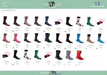 S/S13 TED BAKER SOCKS