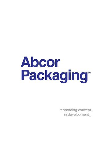 Web design and re brand