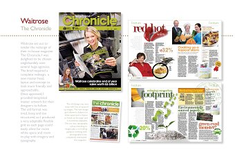 Brochure and magazine work