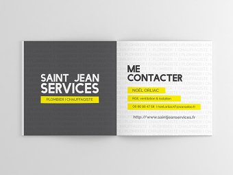 Saint Jean Services - LOGO & BUSINESS CARD