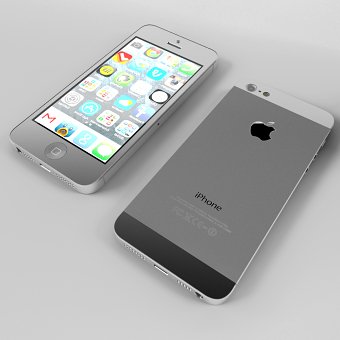 iPhone 5 3D Max