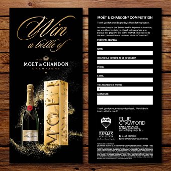 Moet & Chandon Competition Pamphlet
