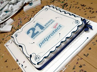 Pet Protect 21st Anniversary Logo