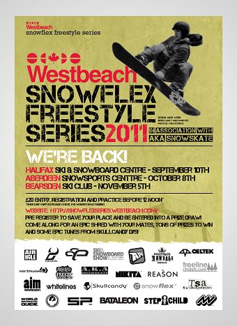 Westbeach Snowflex Series 2011 – Poster