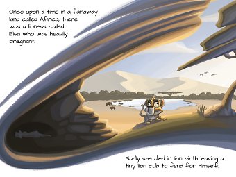 Lion and Sheep