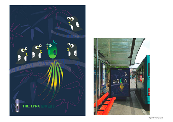 Lynx illustration and packaging
