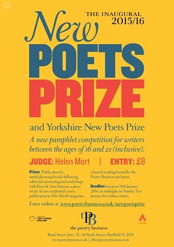 New Poets Prize A2 poster