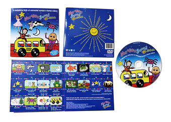 DVD cover and disc design