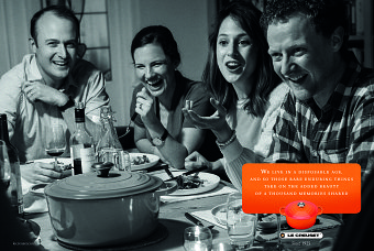 Le Creuset - We Live In a Disposable Age