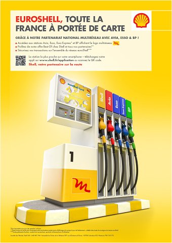 Shell - Eurocard Adverts