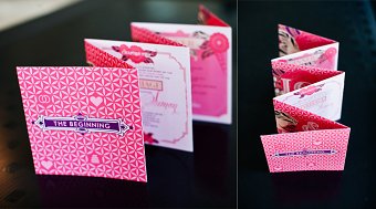 Folding Booklet Invitation