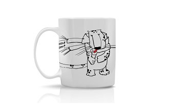Snow Leopard Tableware set