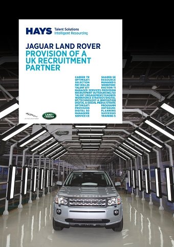 Bid document for Land Rover Jaguar