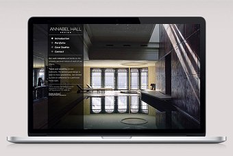 Annabel Hall Design website