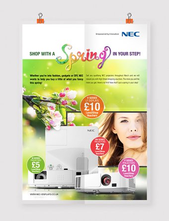 Spring Shopping Incentive Flyer