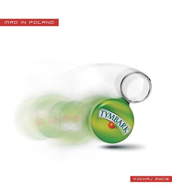 Press ad for Tymbark juice brand