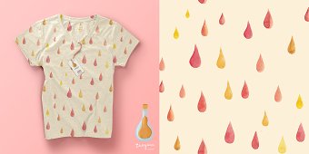 Surface Pattern Design  |  Drops
