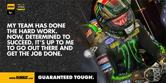 MotoGP and Nascar ads and hoardings