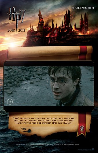 Harry Potter facebook