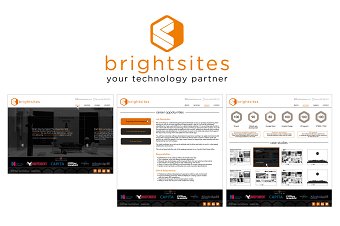 Brightsites identity and website