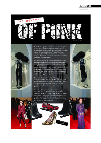 FASHION EDITORIAL: THE REVIVAL OF PUNK