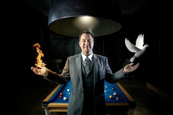 Promotional Imagery for Gloucestershire Magician