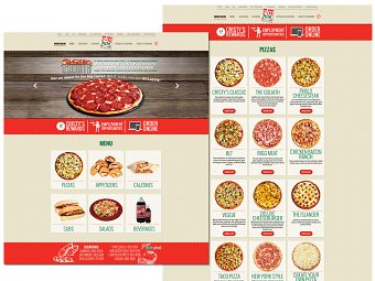 Pizza Website Design