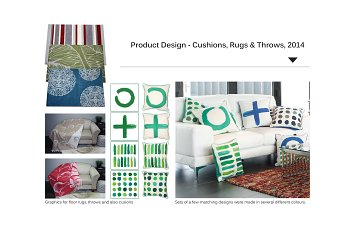 Product Design - Soft Furnishings