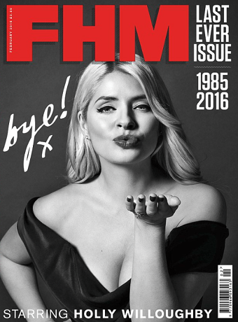 Last ever FHM cover by PEROU